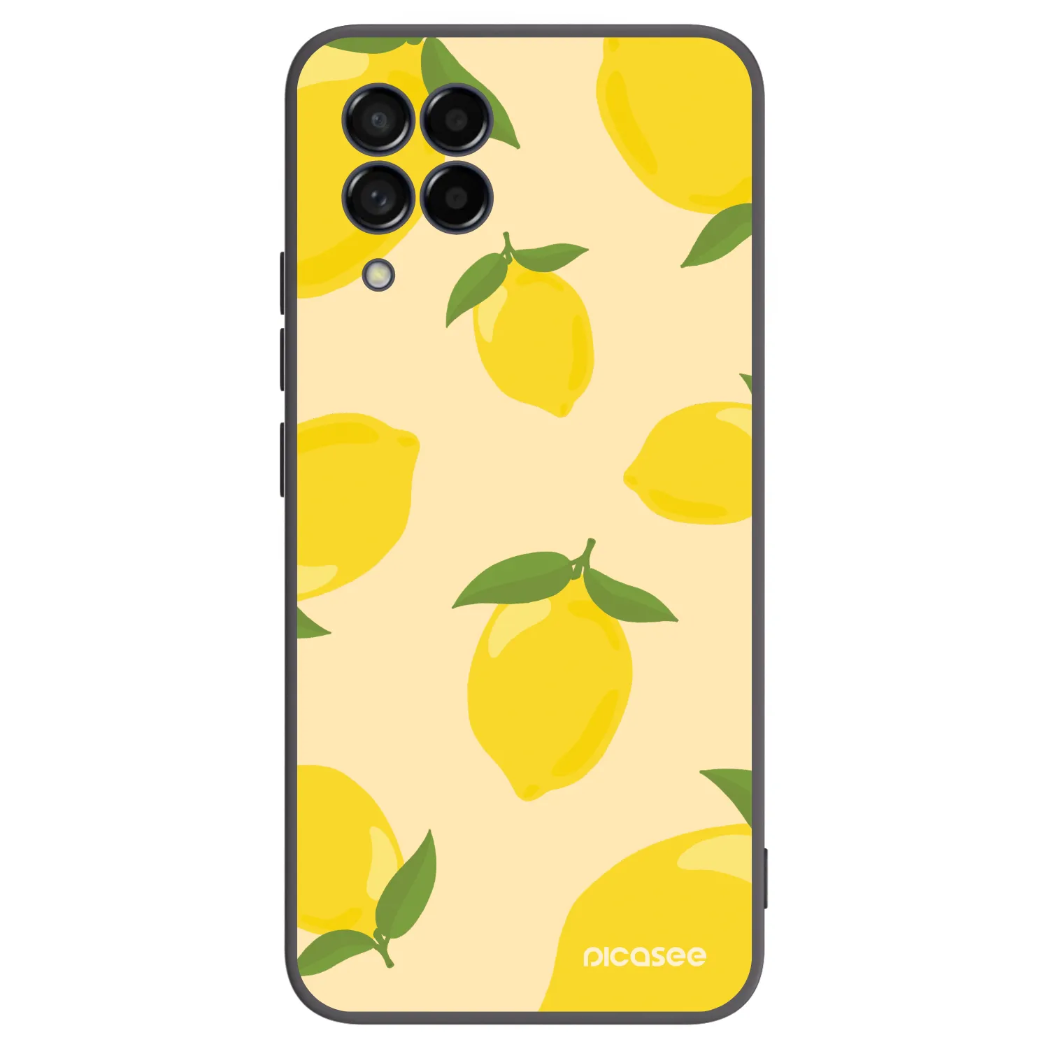 Picasee Samsung Galaxy M53 5G Hülle - Schwarzes Silikon - Limoncella