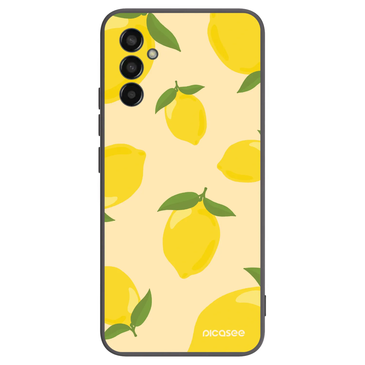 Picasee Samsung Galaxy M13 M135F Hülle - Schwarzes Silikon - Limoncella