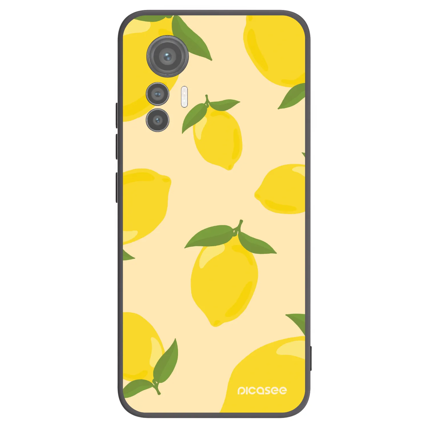 Picasee Xiaomi 12 Lite Hülle - Schwarzes Silikon - Limoncella