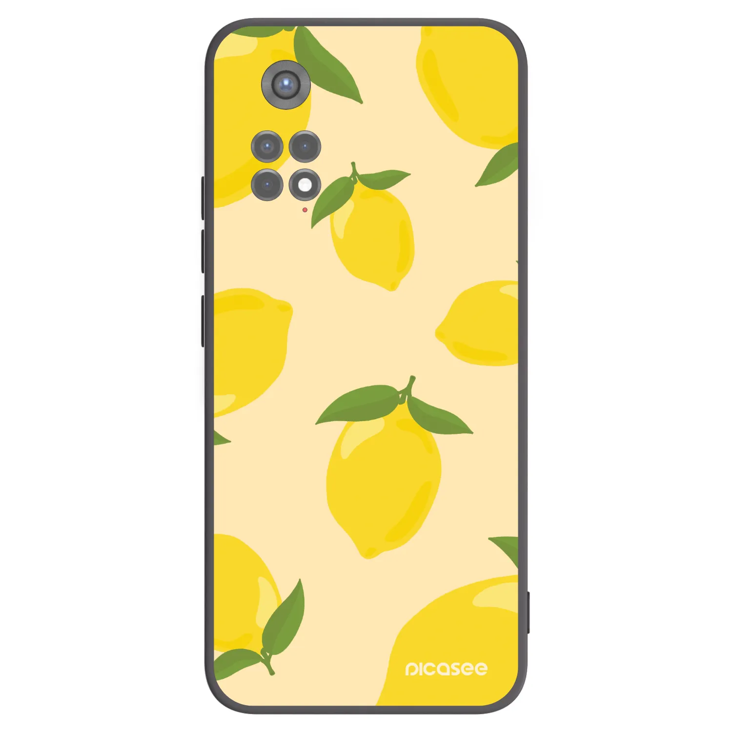 Picasee Xiaomi Redmi Note 11S 5G Hülle - Schwarzes Silikon - Limoncella