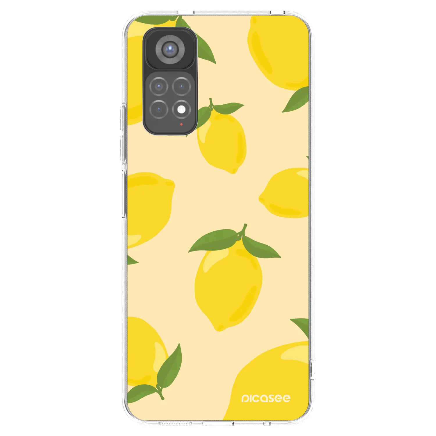 Picasee Xiaomi Redmi Note 11S 5G Hülle - Transparentes Silikon - Limoncella