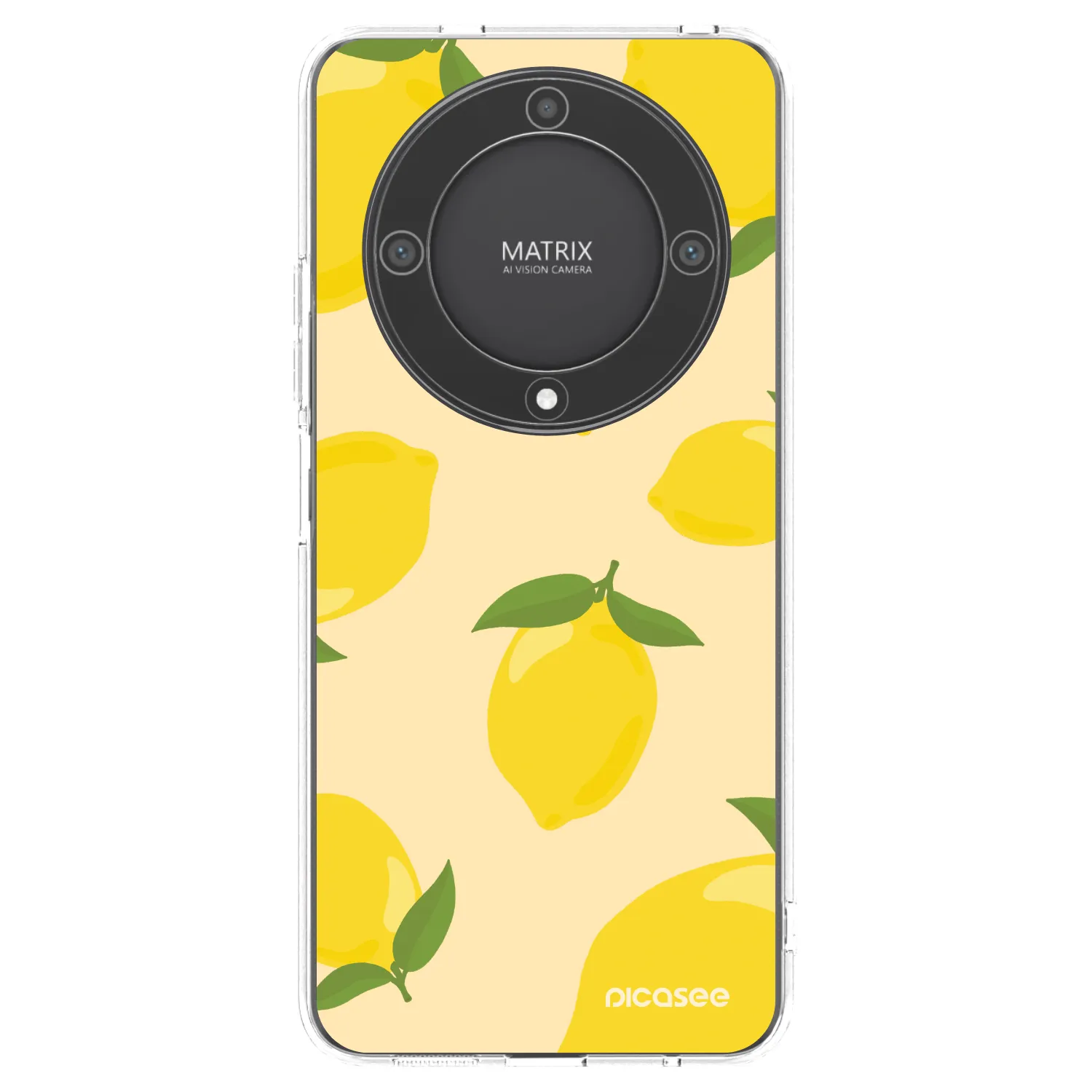 Picasee Honor Magic5 Lite 5G Hülle - Transparentes Silikon - Limoncella