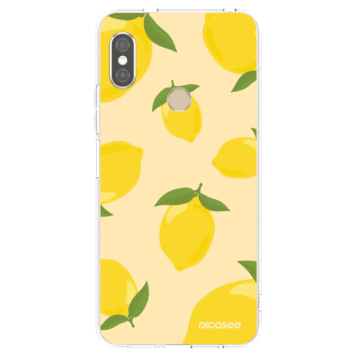 Picasee Xiaomi Redmi Note 5 Global Hülle - Transparentes Silikon - Limoncella