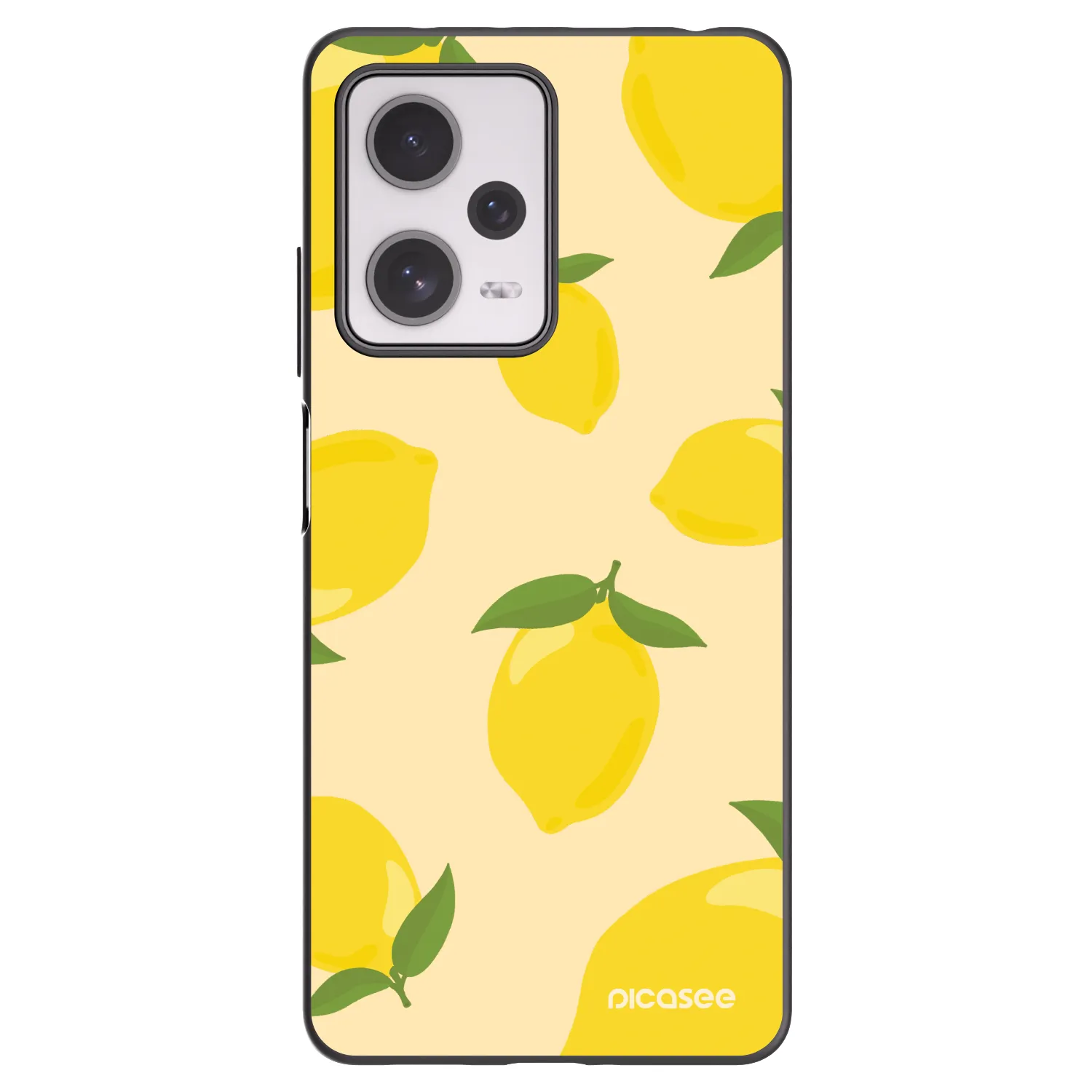 Picasee Xiaomi Redmi Note 12 Pro+ 5G Hülle - Schwarzes Silikon - Limoncella