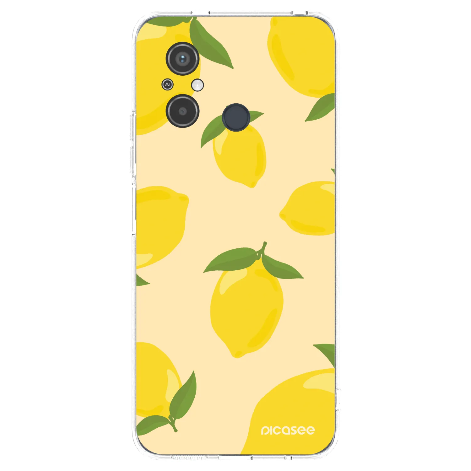 Picasee Xiaomi Redmi 12C Hülle - Transparentes Silikon - Limoncella