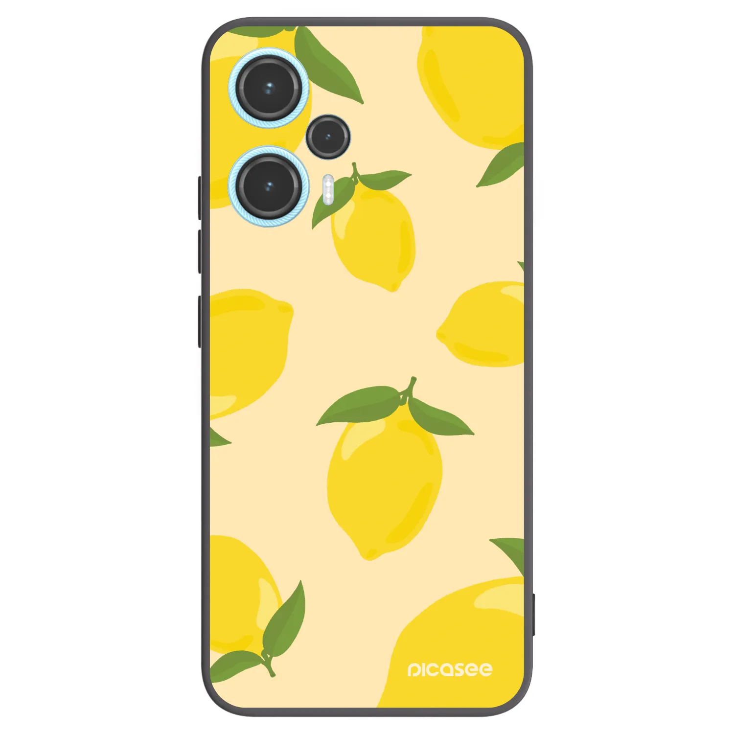 Picasee Xiaomi Poco F5 Hülle - Schwarzes Silikon - Limoncella