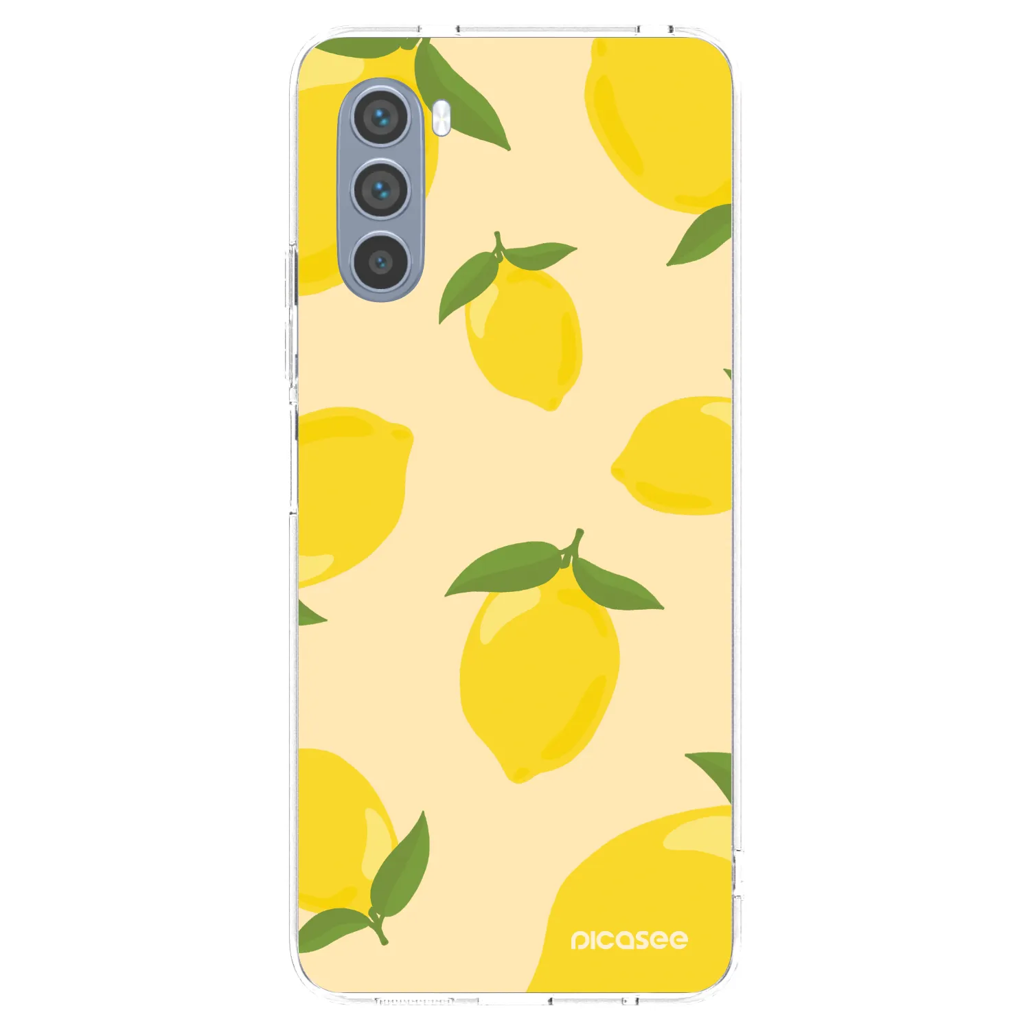 Picasee Motorola Moto G62 Hülle - Transparentes Silikon - Limoncella
