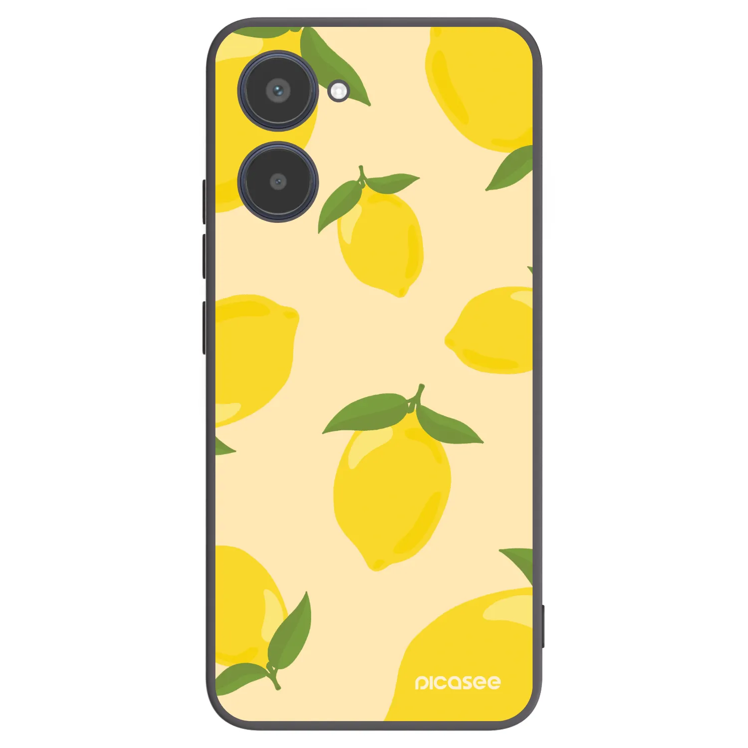 Picasee Realme 10 4G Hülle - Schwarzes Silikon - Limoncella