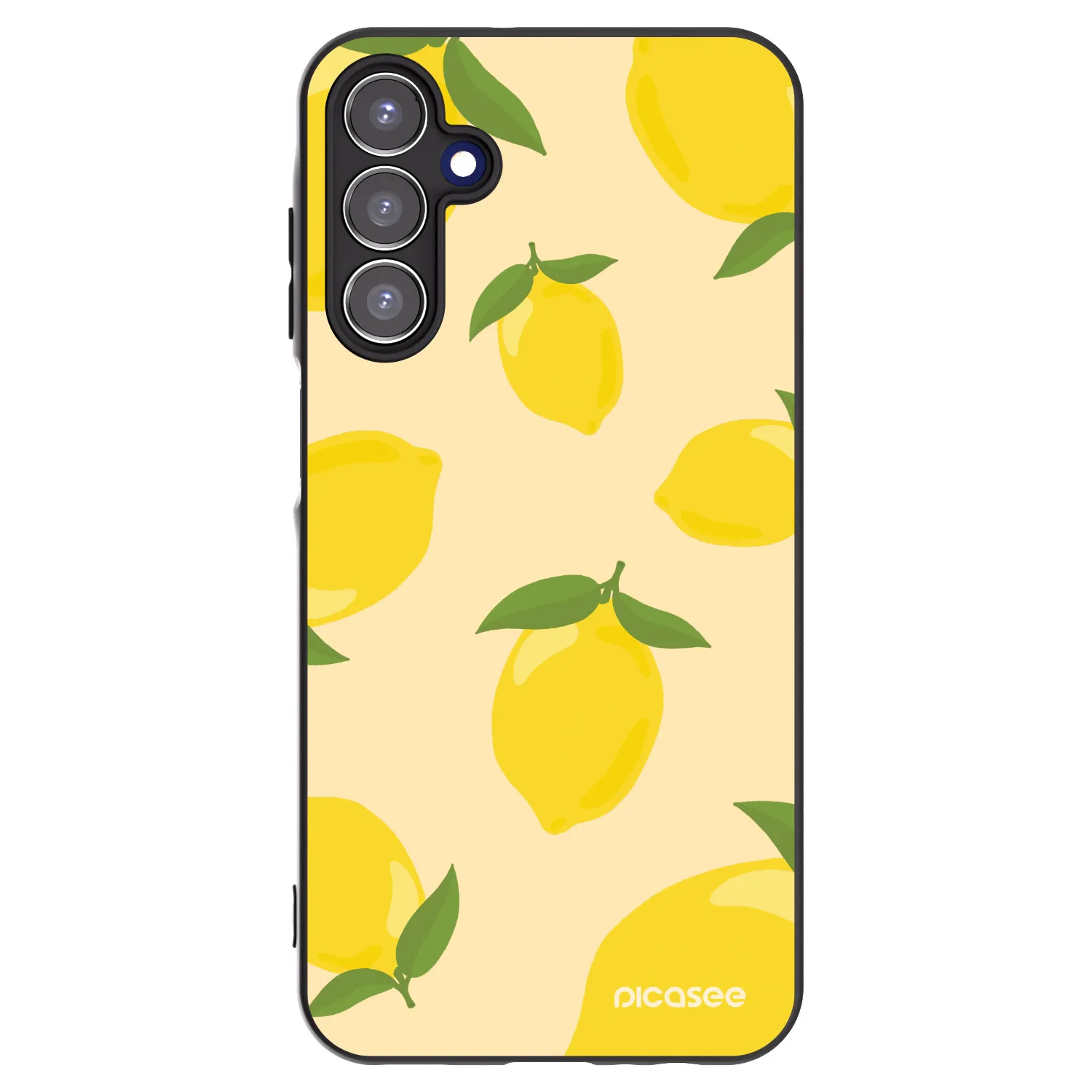 Picasee Samsung Galaxy A15 A156B 5G Hülle - Schwarzes Silikon - Limoncella