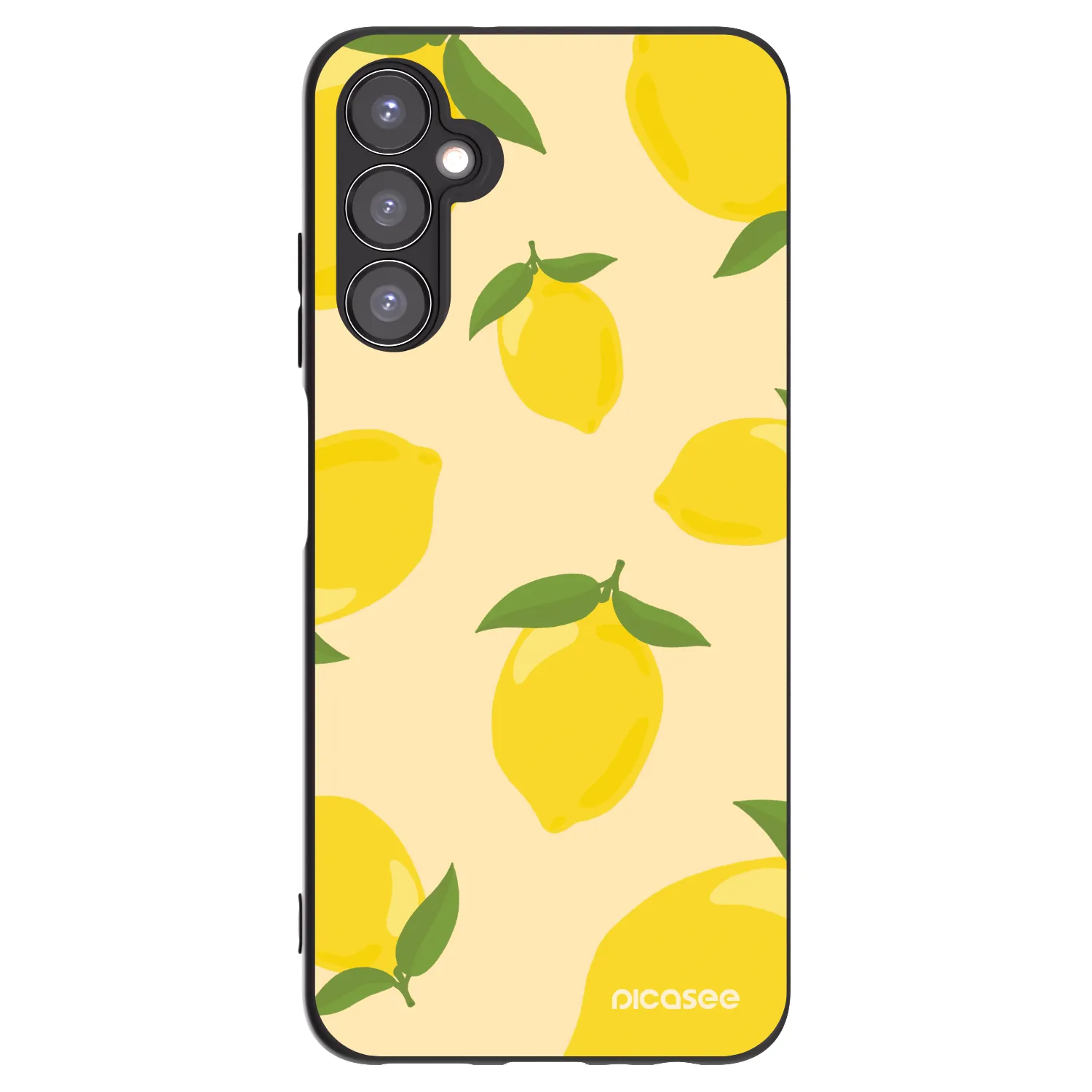Picasee Samsung Galaxy A05s A057G Hülle - Schwarzes Silikon - Limoncella