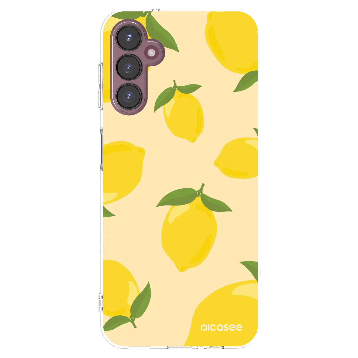 Picasee Samsung Galaxy A05s A057G Hülle - Transparentes Silikon - Limoncella