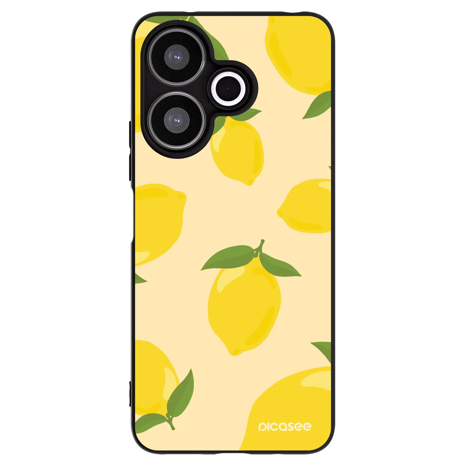 Picasee Xiaomi Redmi 13 4G Hülle - Schwarzes Silikon - Limoncella