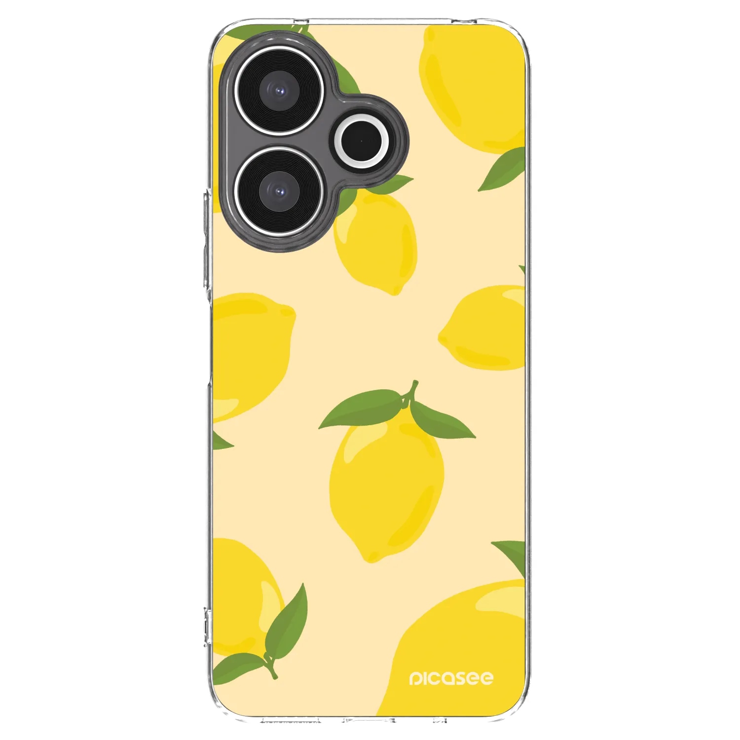 Picasee Xiaomi Redmi 13 4G Hülle - Transparentes Silikon - Limoncella