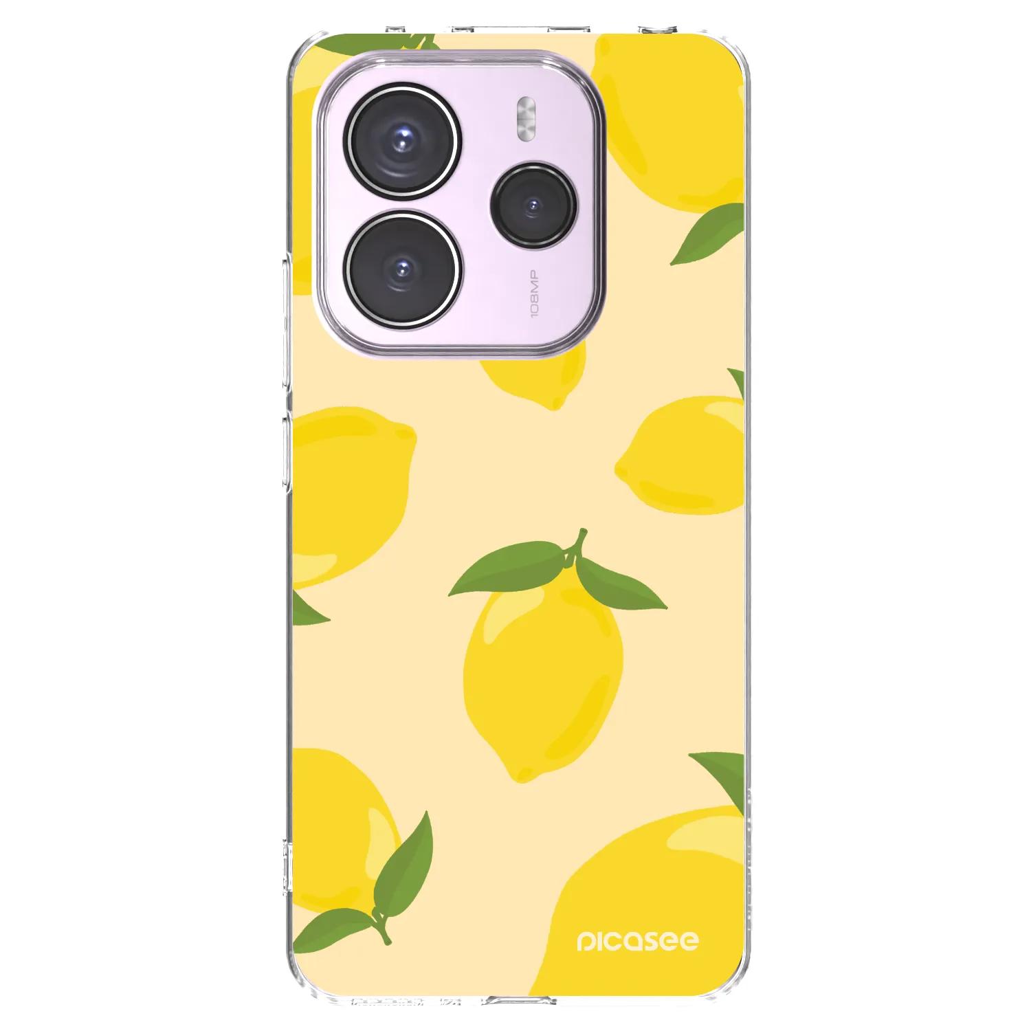 Picasee Xiaomi Redmi Note 14 5G Hülle - Transparentes Silikon - Limoncella