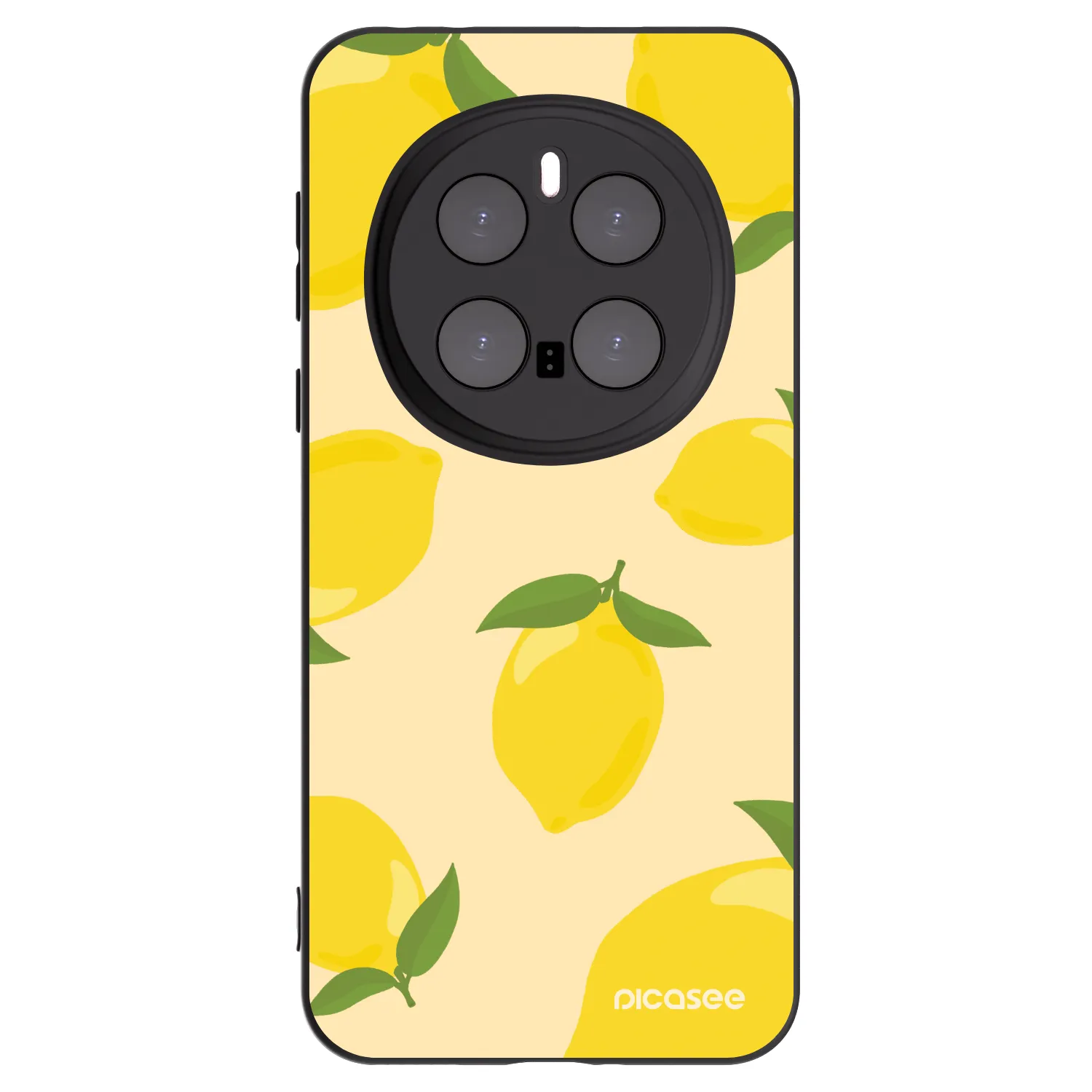 Picasee Honor Magic7 Pro 5G Hülle - Schwarzes Silikon - Limoncella