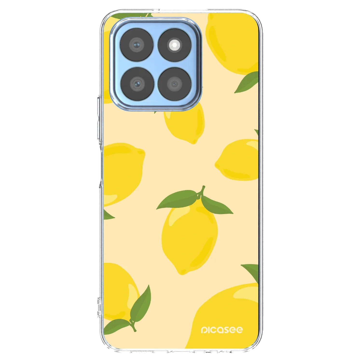 Picasee Honor X8c Hülle - Transparentes Silikon - Limoncella
