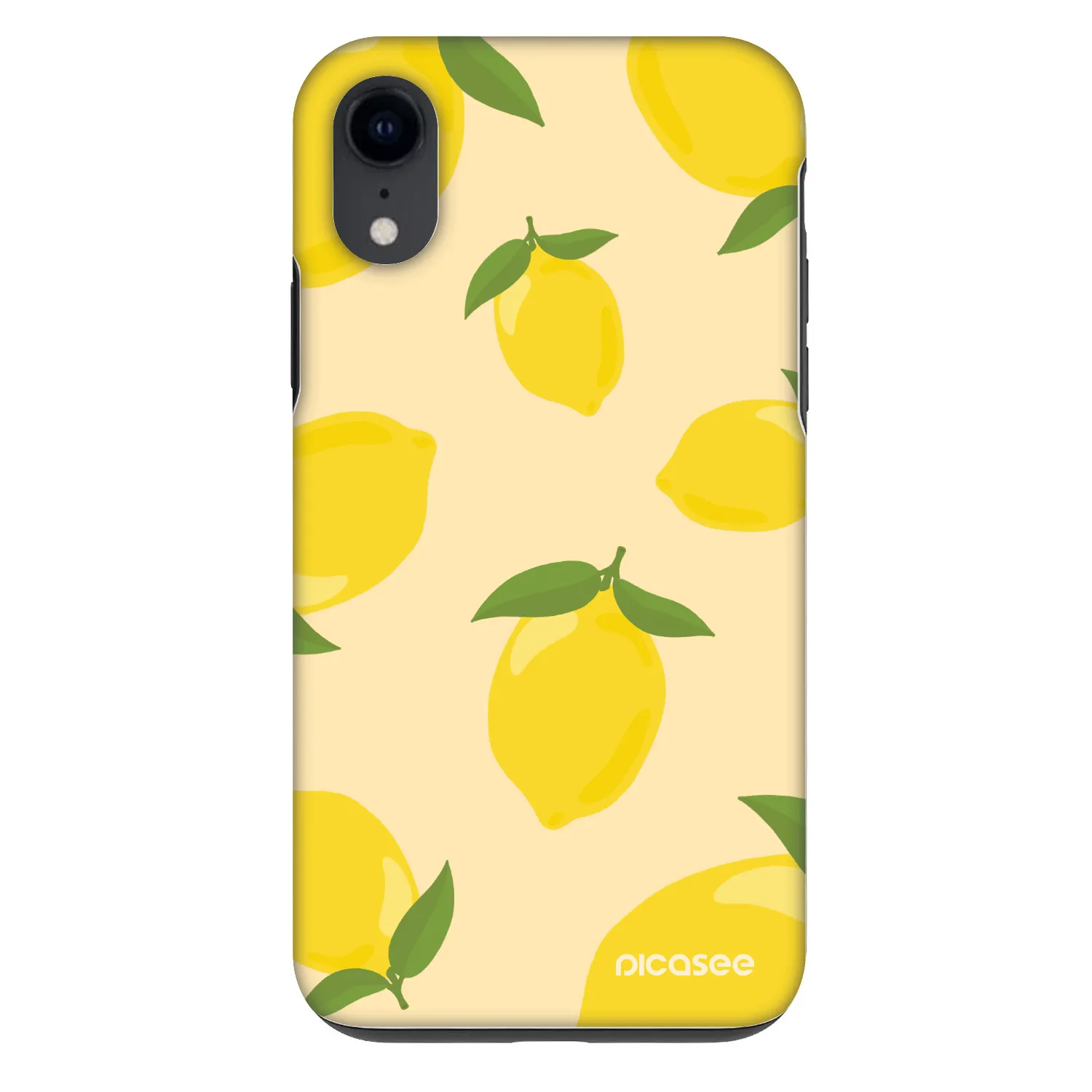 Picasee Fashion Case für Apple iPhone XR - Limoncella