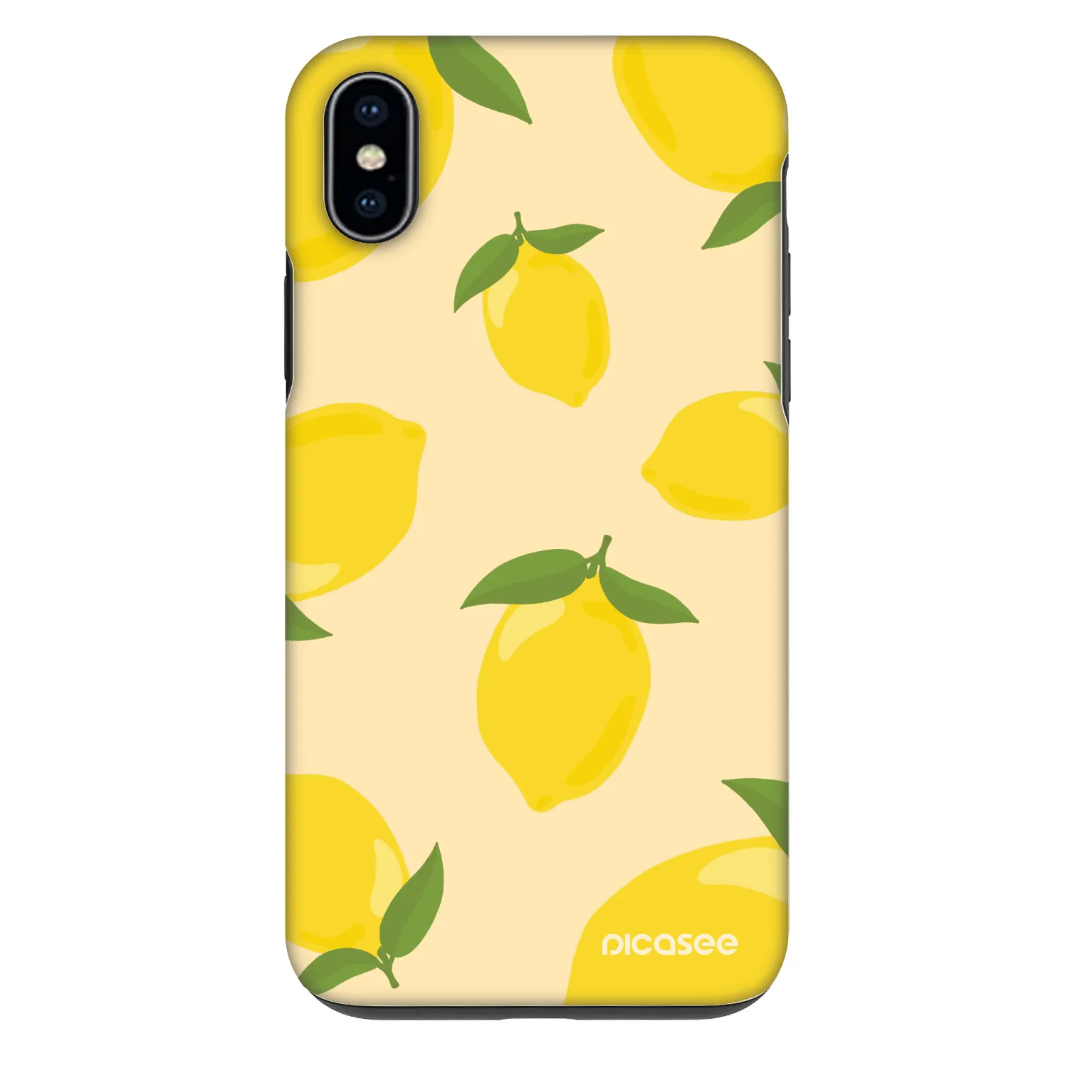 Picasee Fashion Case für Apple iPhone XS Max - Limoncella