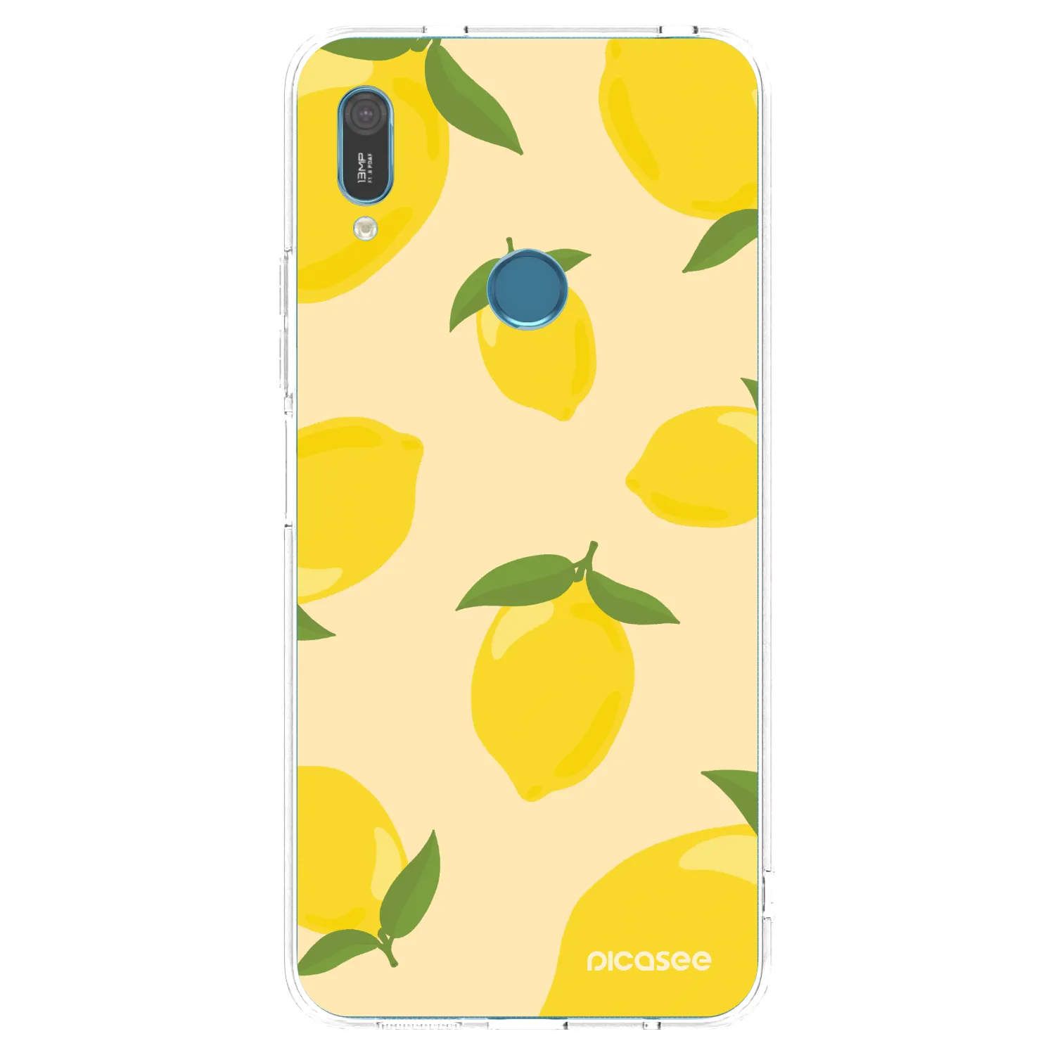 Picasee Huawei Y6 2019 Hülle - Transparentes Silikon - Limoncella