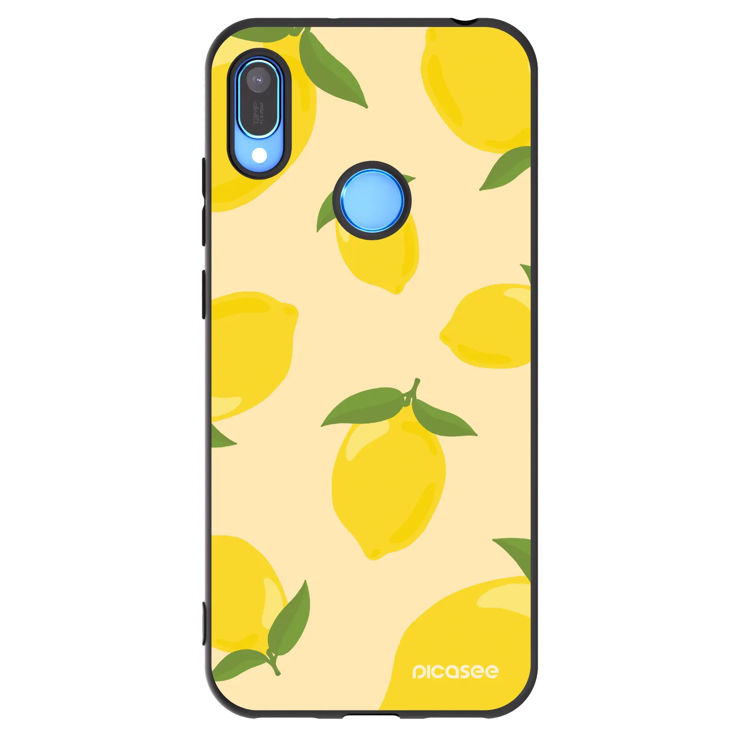 Picasee Huawei Y6 2019 Hülle - Schwarzes Silikon - Limoncella
