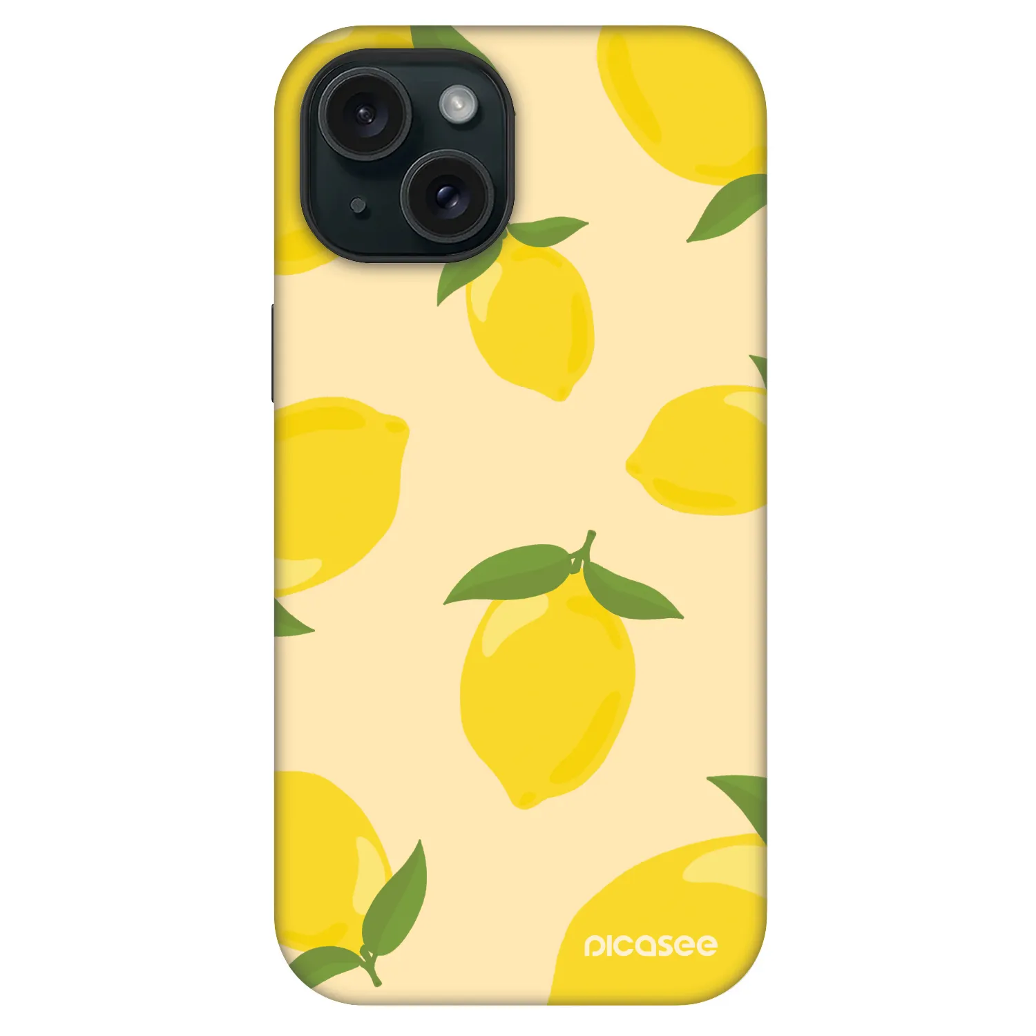 Picasee Fashion Case MagSafe für Apple iPhone 15 - Limoncella