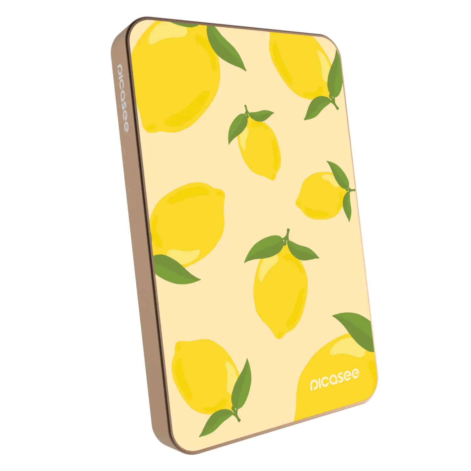Picasee Powerbank mit MagSafe 5 000 mAh Golden - Limoncella