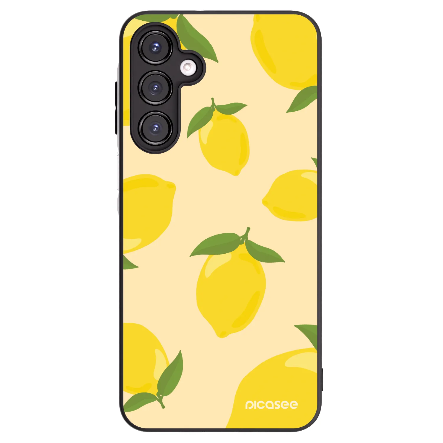 Picasee Samsung Galaxy A16 4G Hülle - Schwarzes Silikon - Limoncella