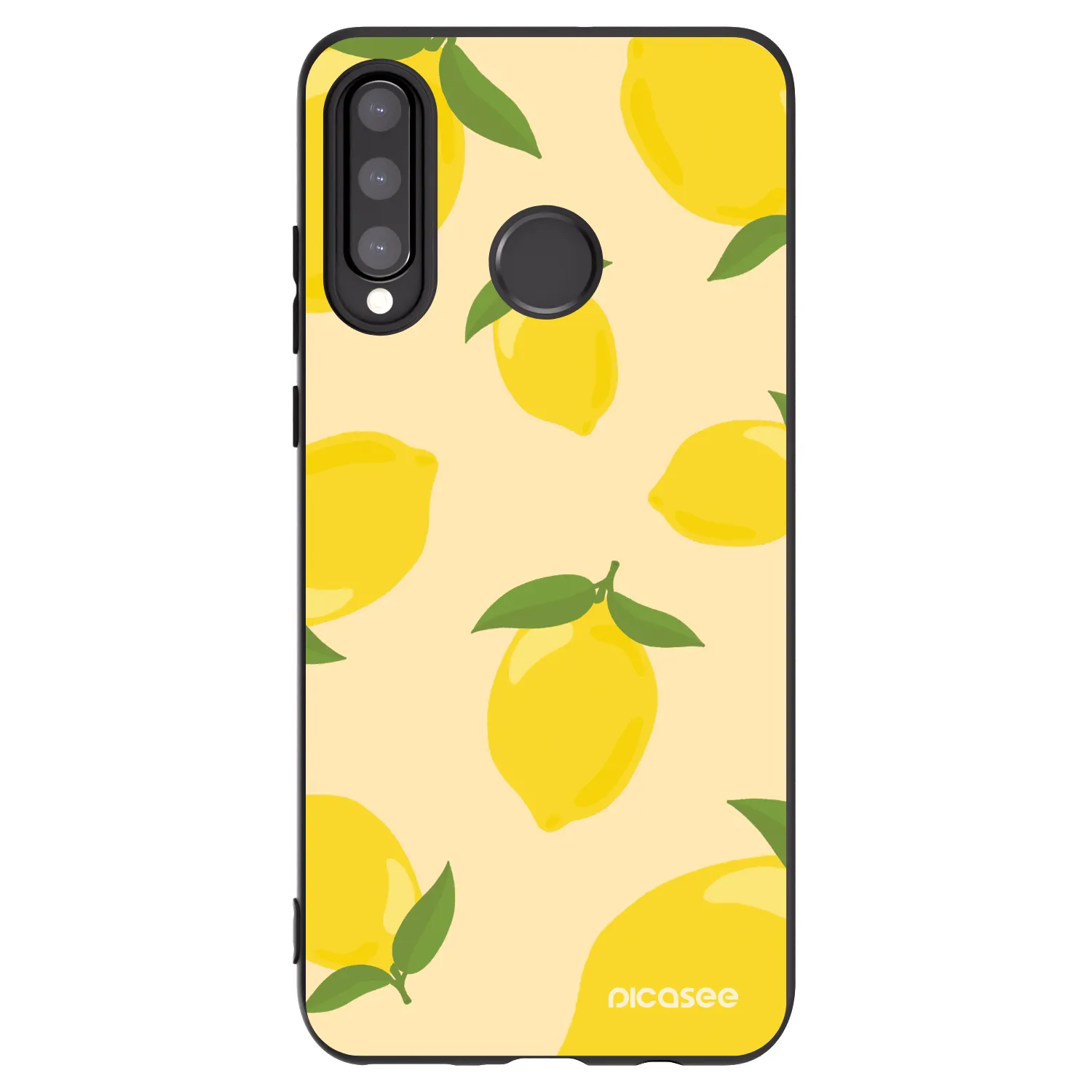 Picasee Huawei P30 Lite Hülle - Schwarzes Silikon - Limoncella