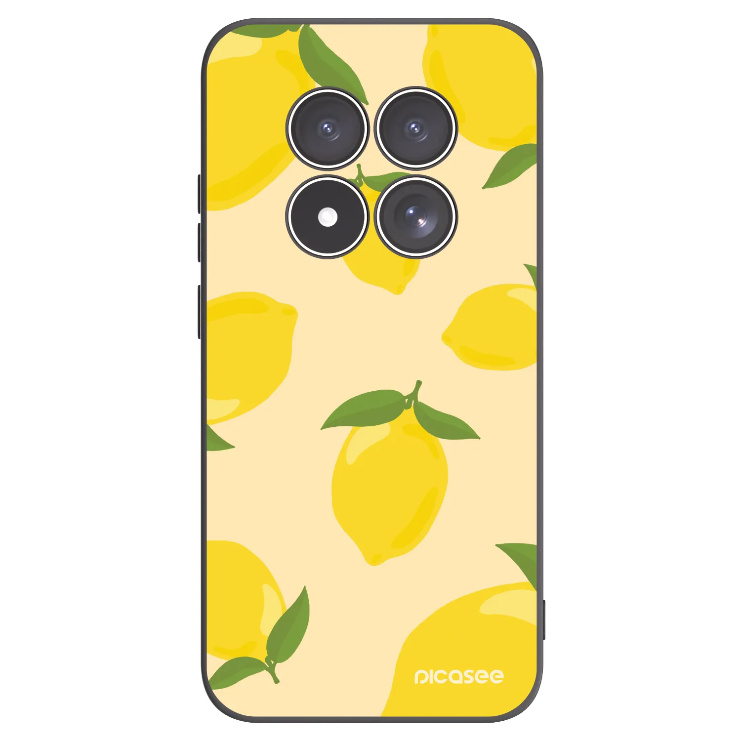 Picasee Xiaomi Redmi Note 15 Pro 5G Hülle - Schwarzes Silikon - Limoncella