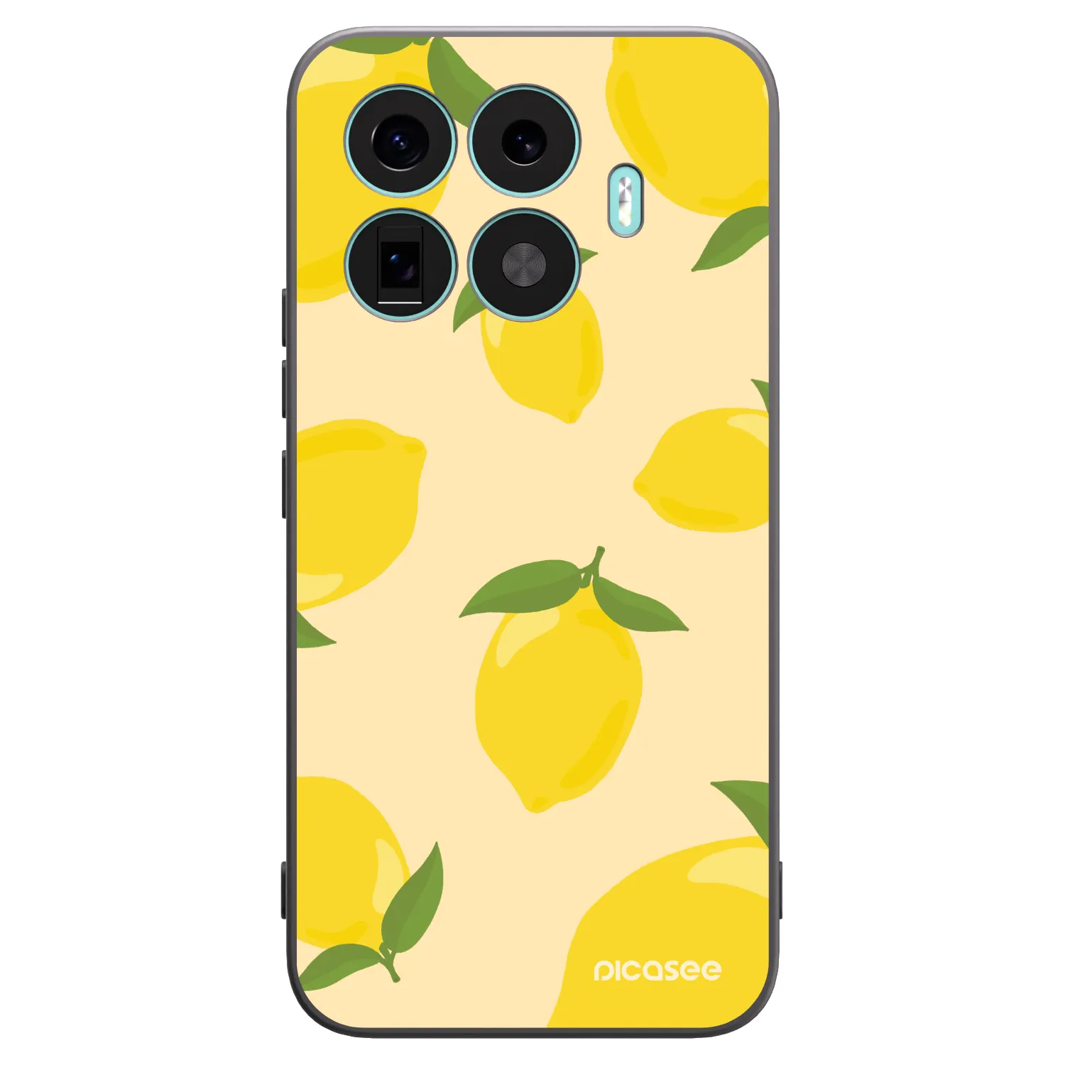 Picasee Xiaomi 17T Pro Hülle - Schwarzes Silikon - Limoncella