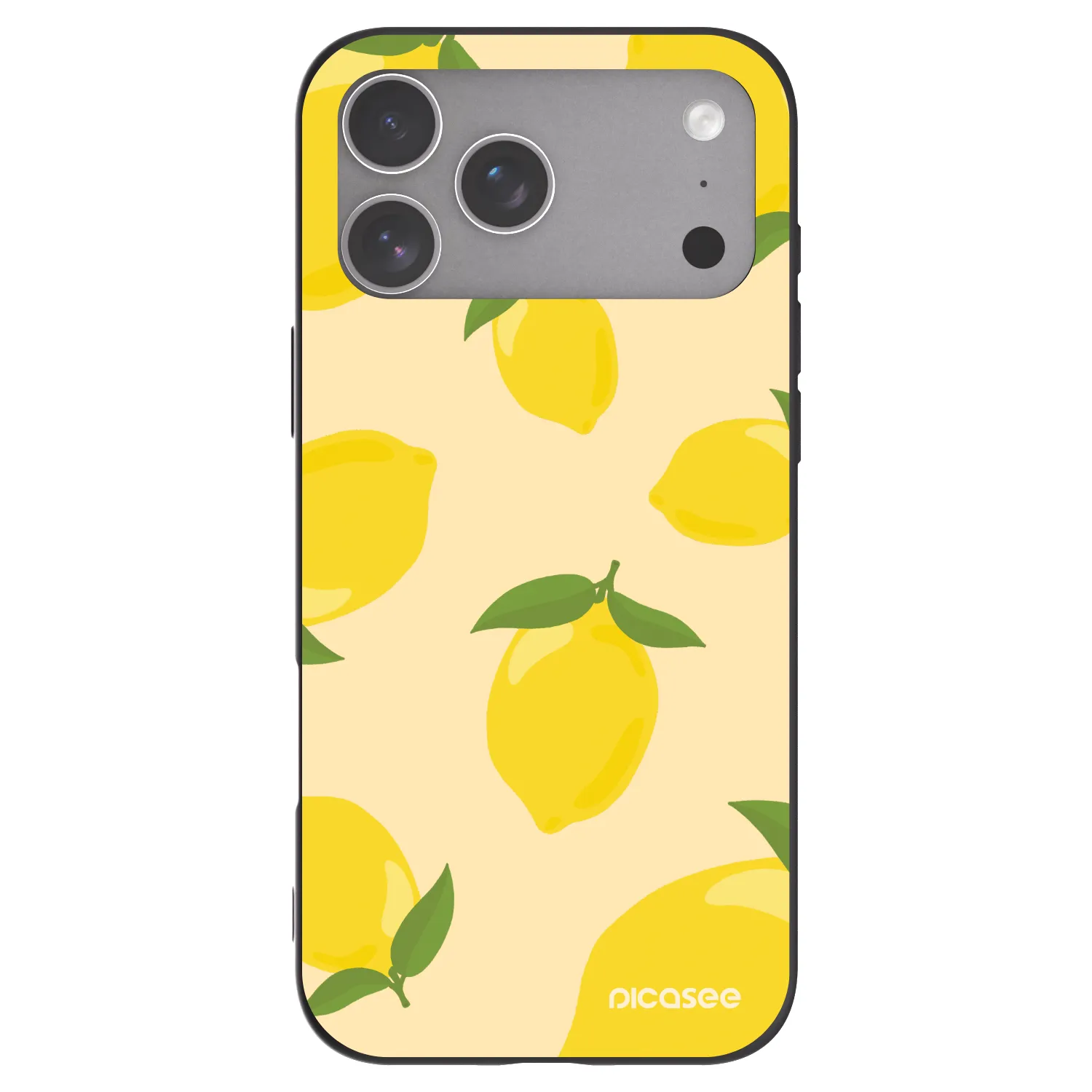 Picasee Apple iPhone 18 Pro Max Hülle - Schwarzes Silikon - Limoncella