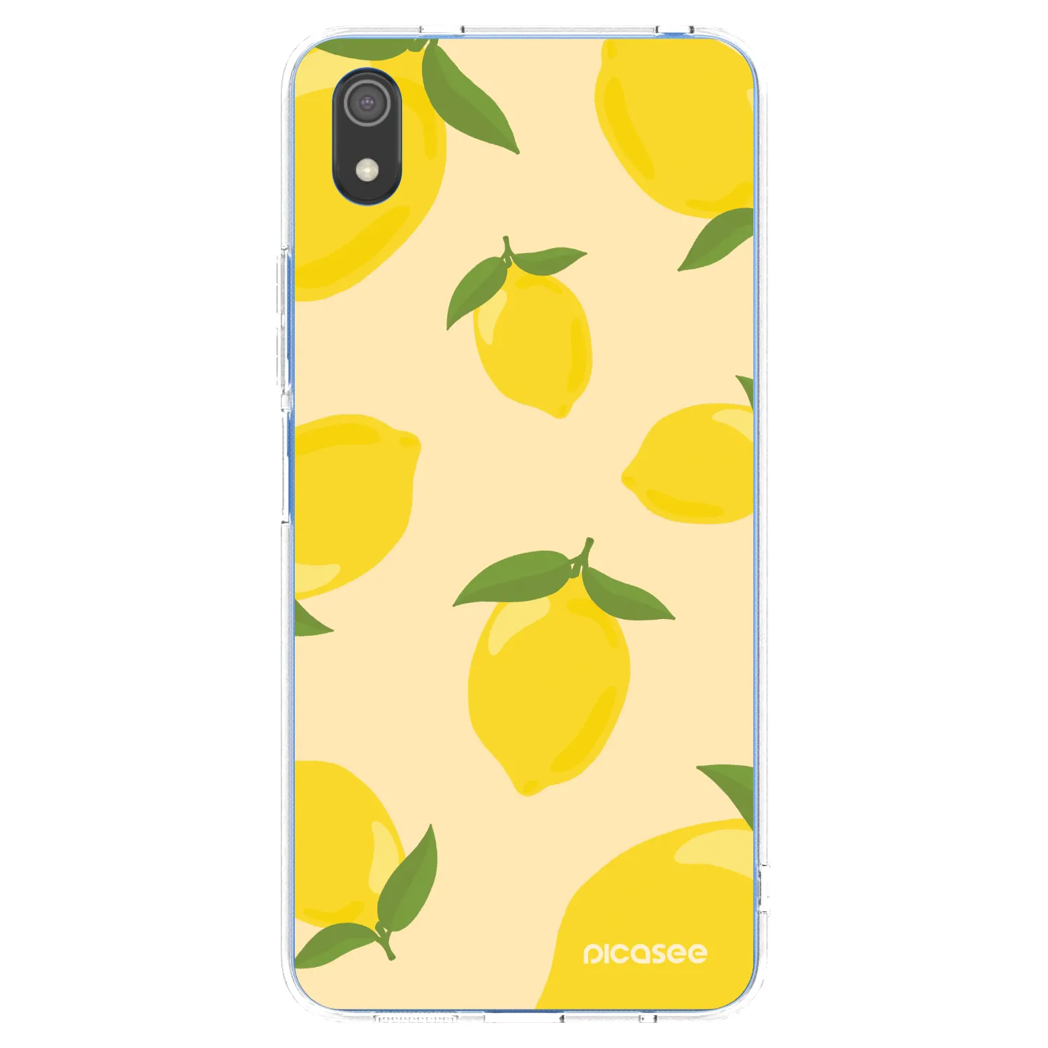 Picasee Xiaomi Redmi 7A Hülle - Transparentes Silikon - Limoncella