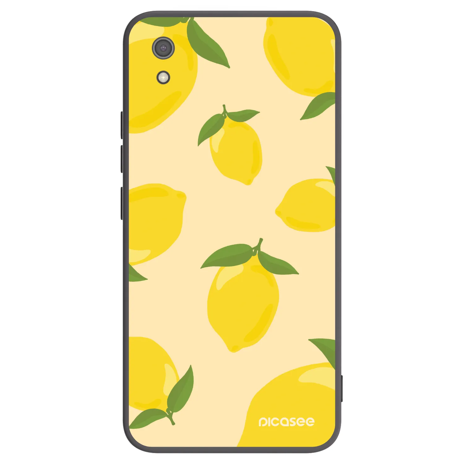 Picasee Xiaomi Redmi 7A Hülle - Schwarzes Silikon - Limoncella