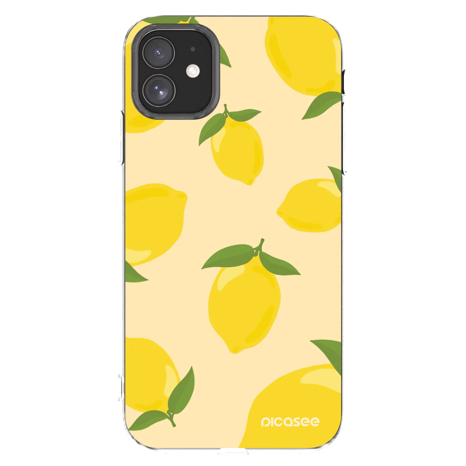 Picasee Apple iPhone 11 Hülle - Transparentes Silikon - Limoncella