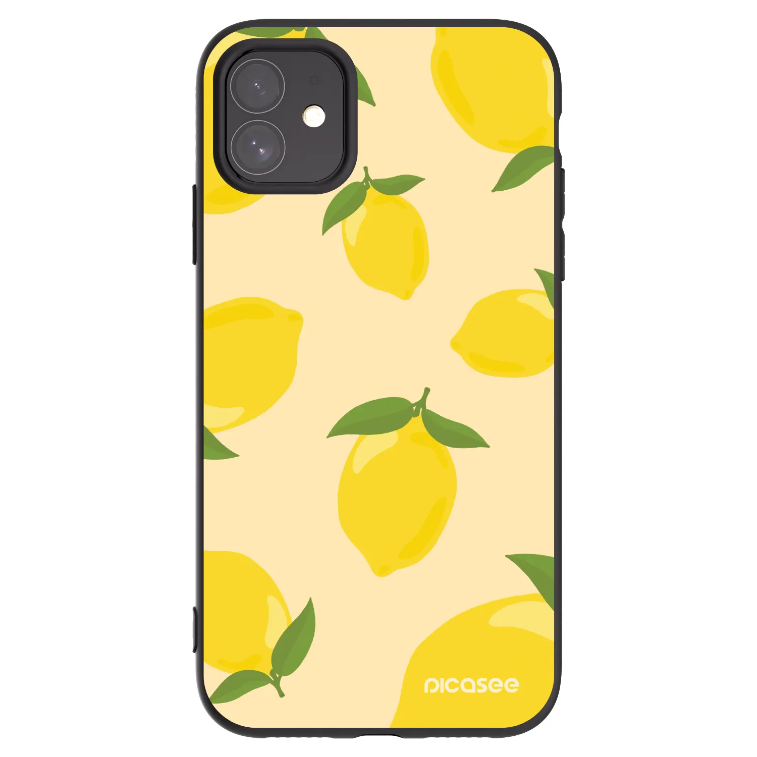 Picasee Apple iPhone 11 Hülle - Schwarzes Silikon - Limoncella