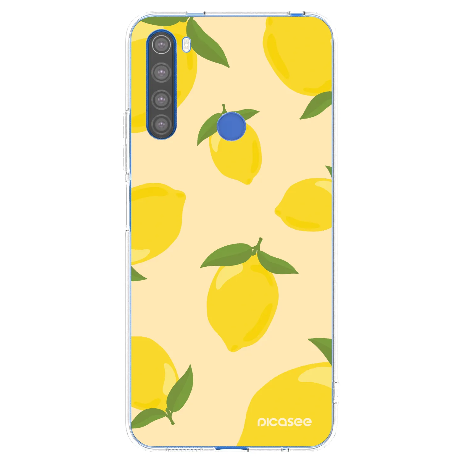 Picasee Xiaomi Redmi Note 8T Hülle - Transparentes Silikon - Limoncella