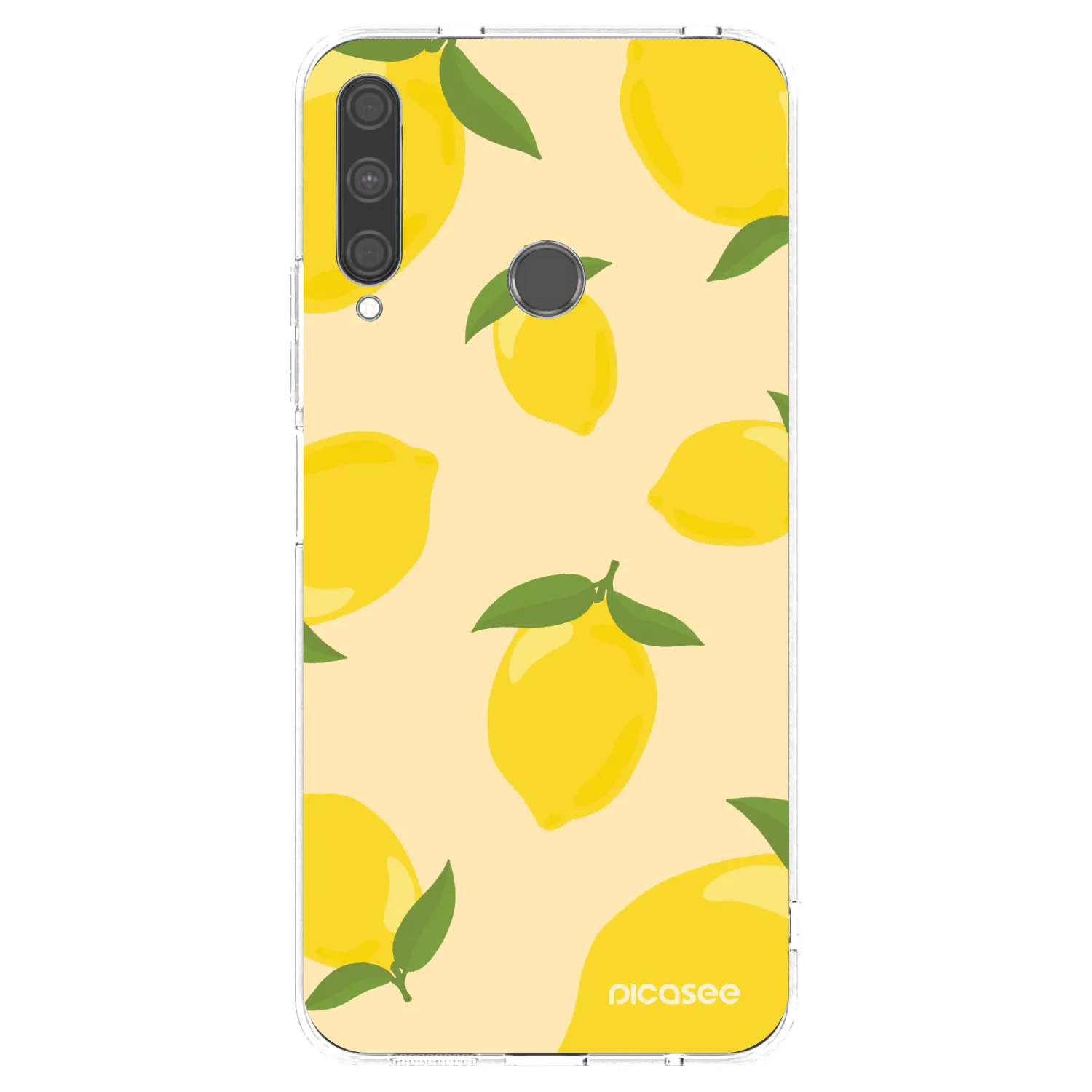 Picasee Huawei P40 Lite E Hülle - Transparentes Silikon - Limoncella