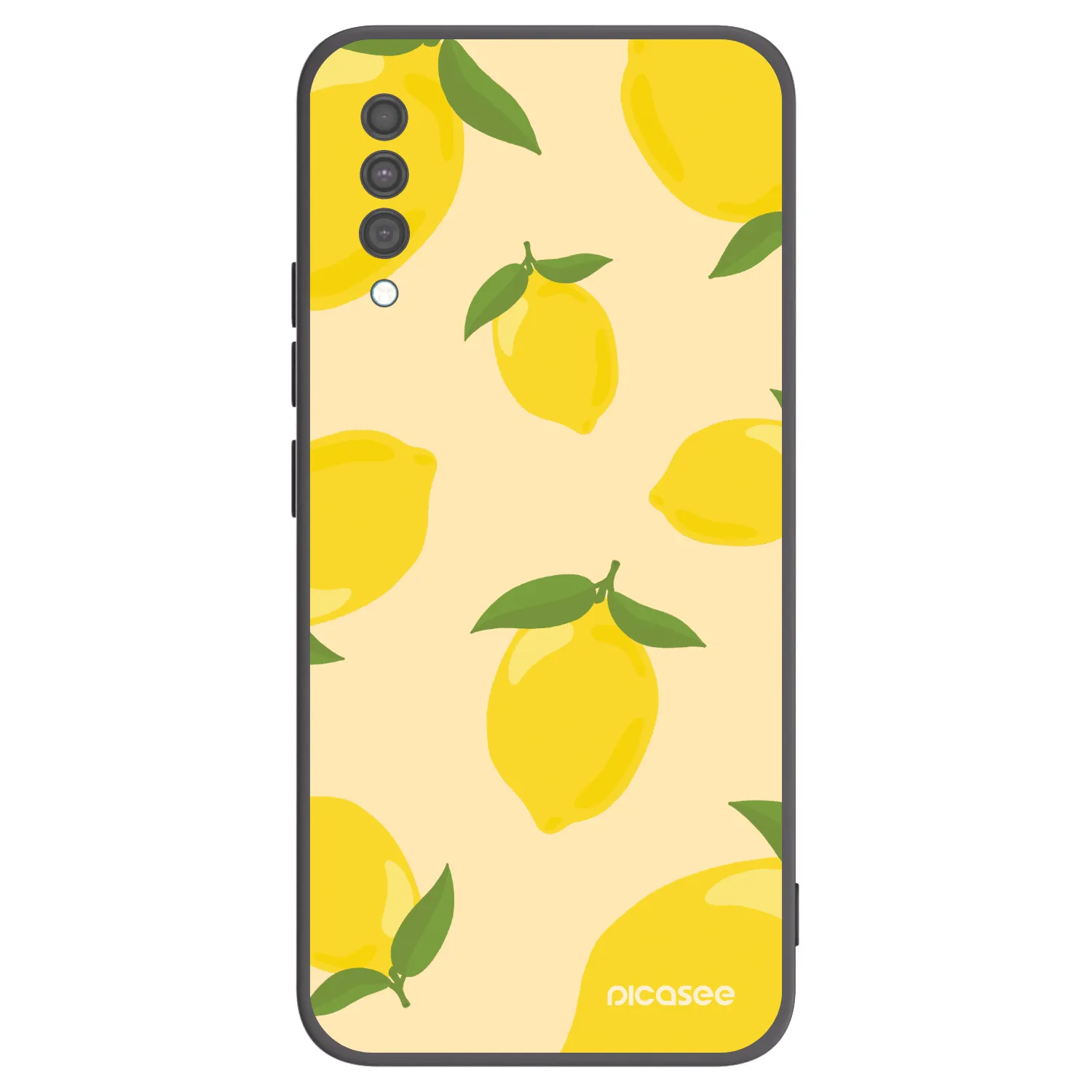 Picasee Samsung Galaxy A30s A307F Hülle - Schwarzes Silikon - Limoncella