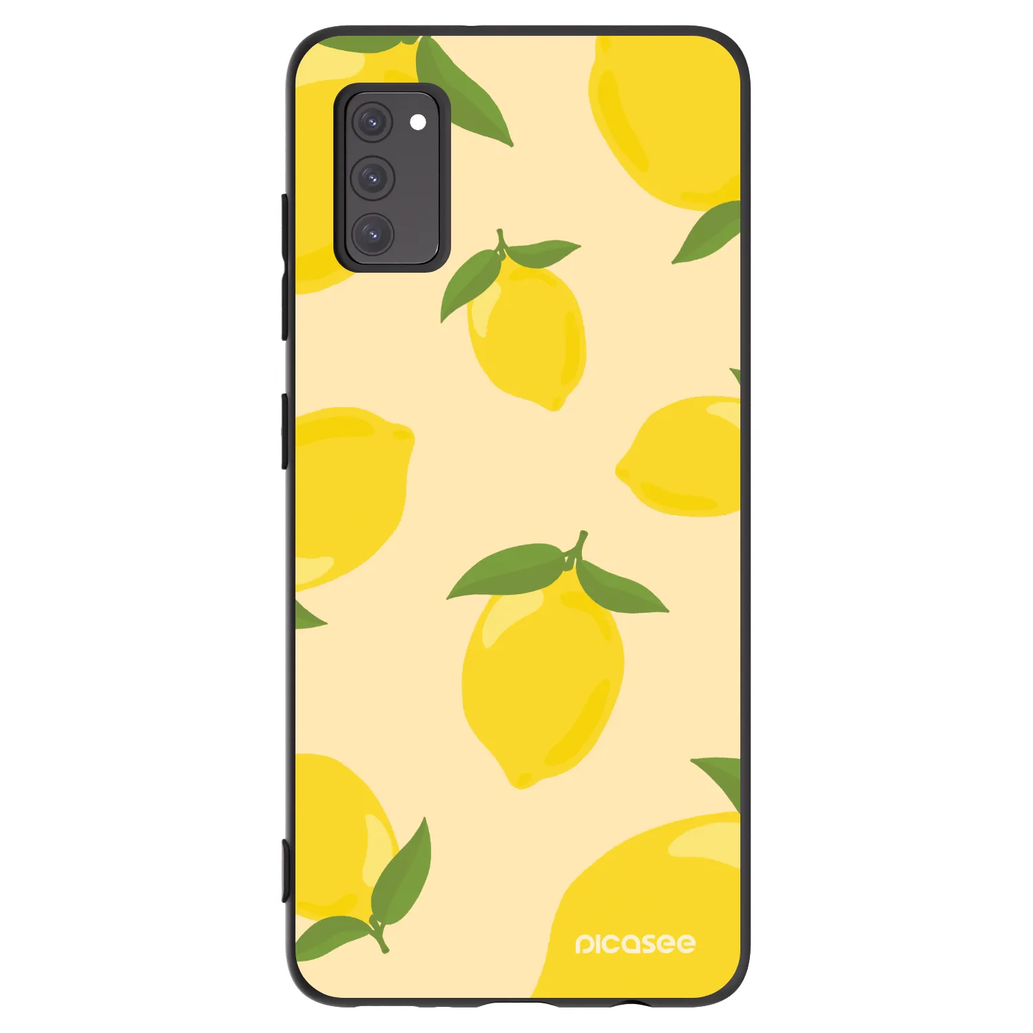 Picasee Samsung Galaxy A41 A415F Hülle - Schwarzes Silikon - Limoncella