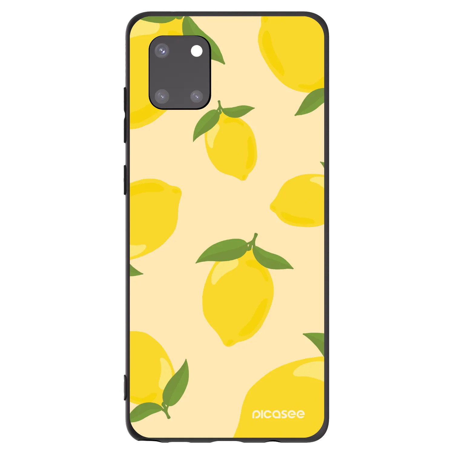 Picasee Samsung Galaxy Note 10 Lite N770F Hülle - Schwarzes Silikon - Limoncella