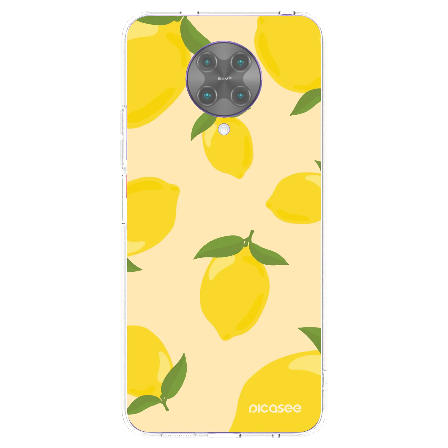 Picasee Xiaomi Poco F2 Pro Hülle - Transparentes Silikon - Limoncella