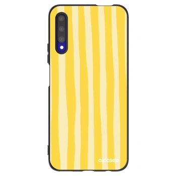Hülle für Honor 9X Pro - Lines lemon