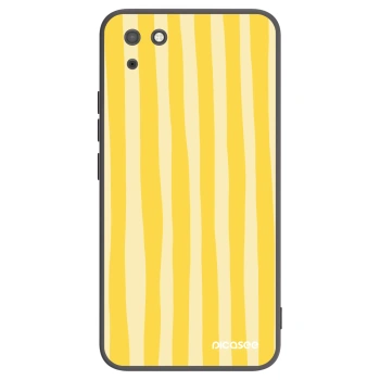 Hülle für Huawei Y5P - Lines lemon