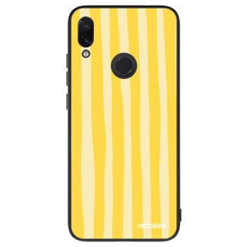 Hülle für Xiaomi Redmi Note 7 - Lines lemon