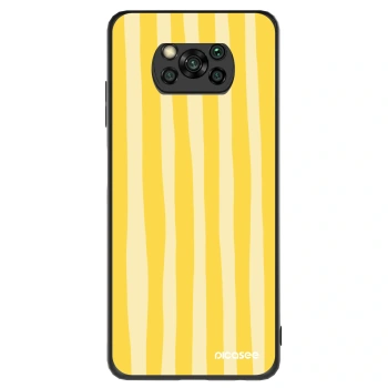 Hülle für Xiaomi Poco X3 - Lines lemon