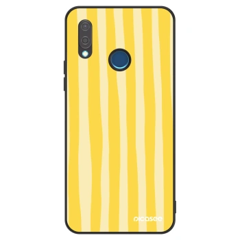 Hülle für Huawei P20 Lite - Lines lemon