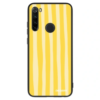 Hülle für Xiaomi Redmi Note 8 - Lines lemon