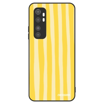 Hülle für Xiaomi Mi Note 10 Lite - Lines lemon