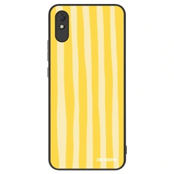 Hülle für Xiaomi Redmi 9A - Lines lemon