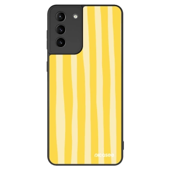 Hülle für Samsung Galaxy S21+ 5G G996F - Lines lemon
